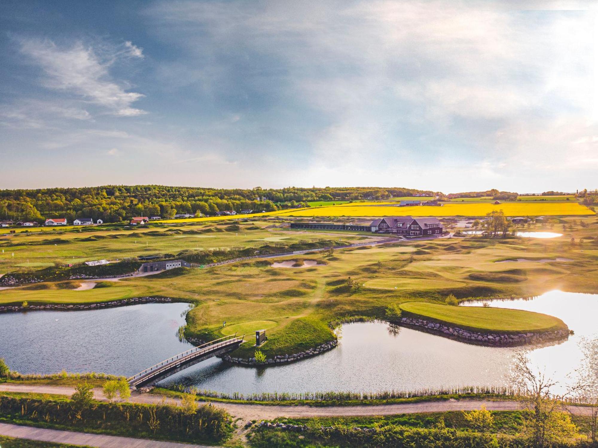 Halmstad Golfarena Stugor Exterior foto