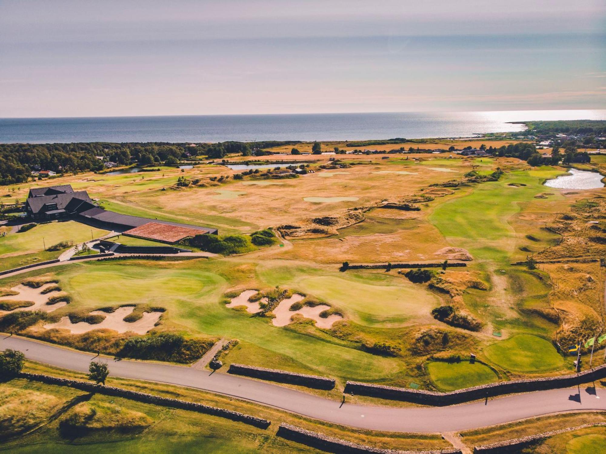 Halmstad Golfarena Stugor Exterior foto