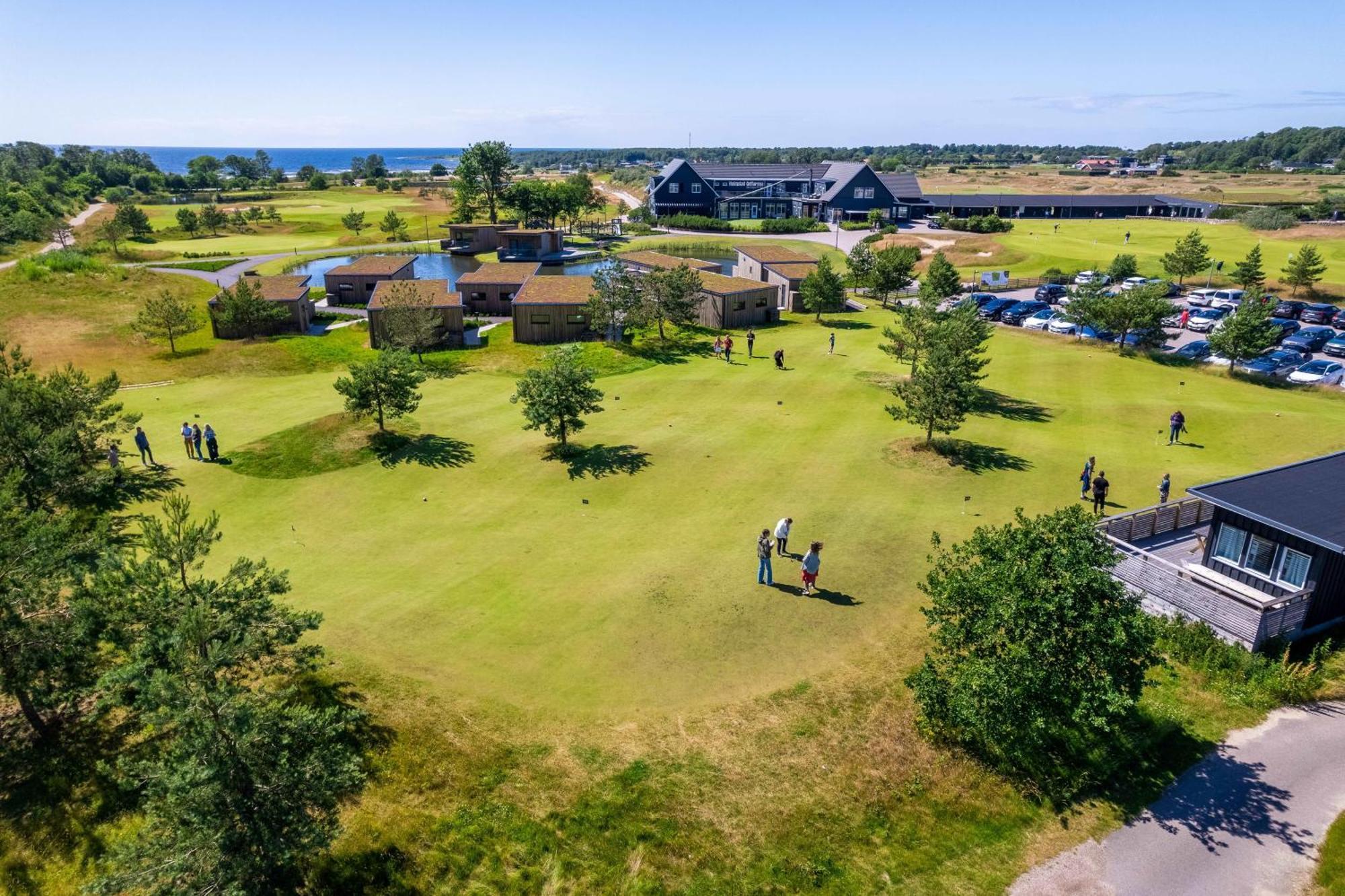 Halmstad Golfarena Stugor Exterior foto